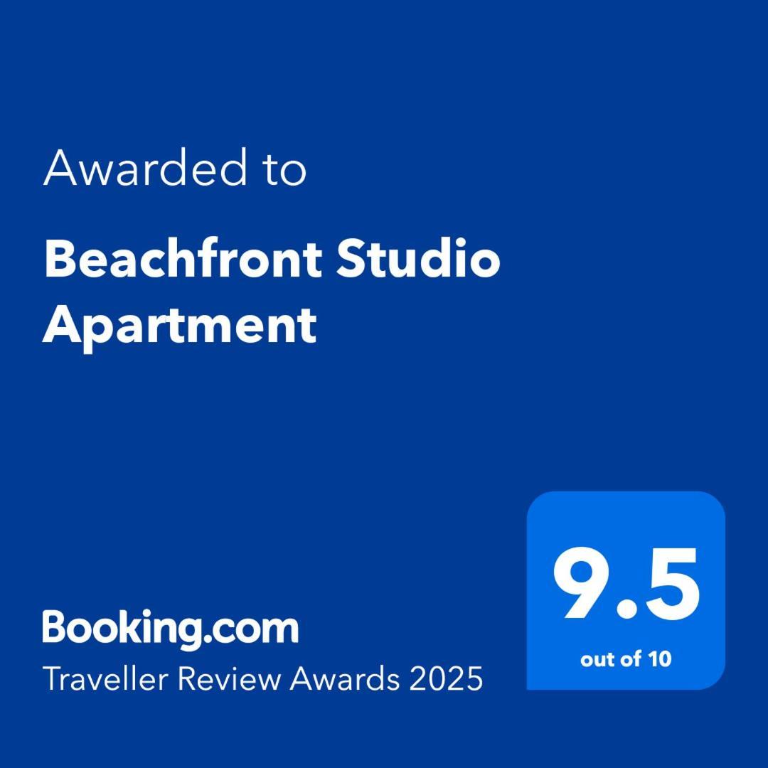 Beachfront Studio Apartment Felixstowe Exterior foto